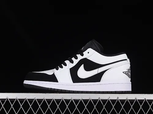 All categories Air Jordan Jordan series basketball shoes Air Jordan 1 Low Air Jordan 1 Low AJ1 Joe 1 new black and white panda low-top cultural sneakers CQ4277-113